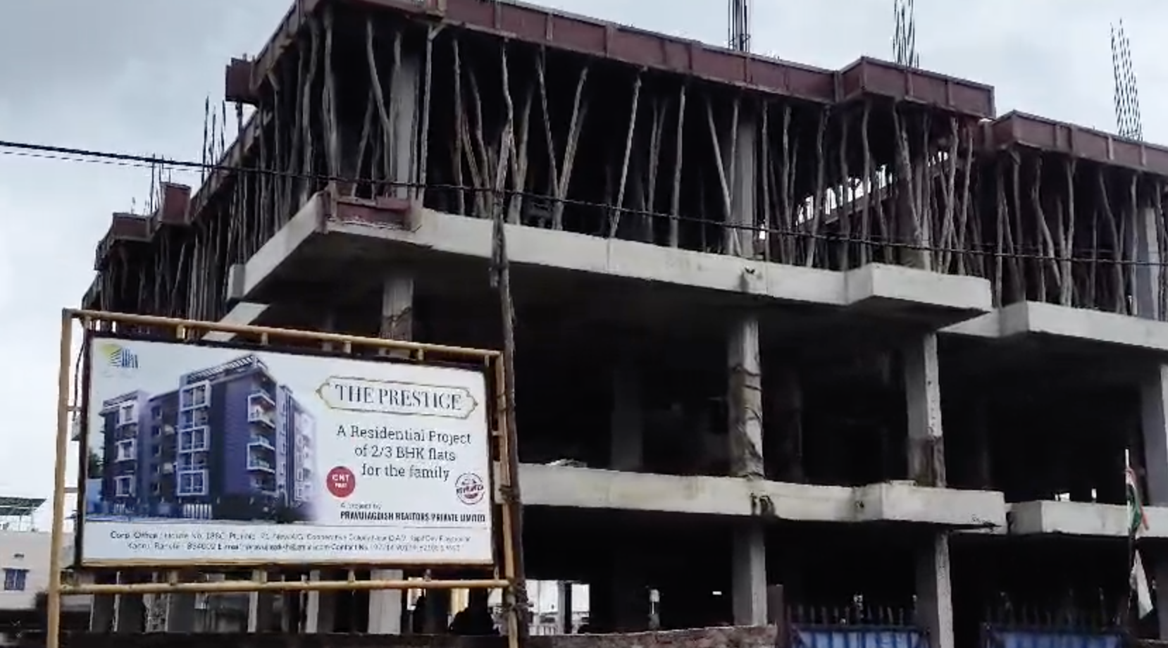Prestige construction progress